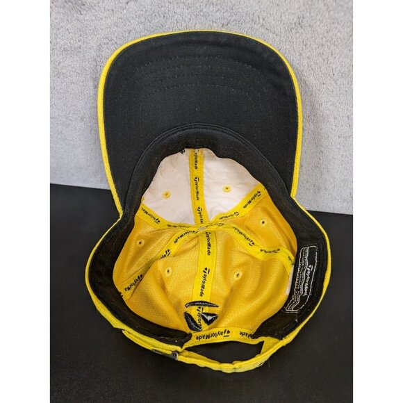 TaylorMade RBZ Lethal Hat One Size Adjustable Yellow Golf Logo Outdoor Range - Picture 6 of 8